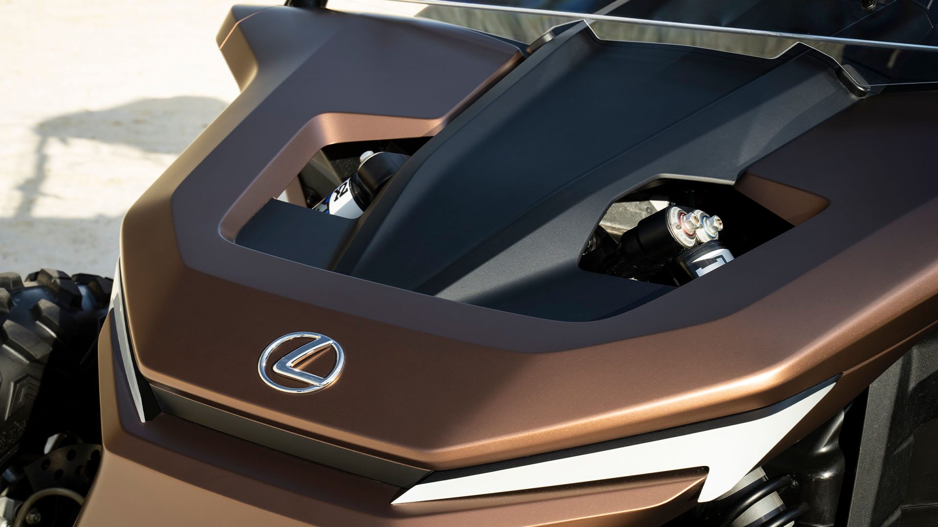 Lexus ROV Concept car bonnet