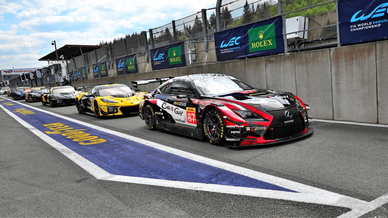 Lexus RC F GT3 at the FIA World Endurance Championship